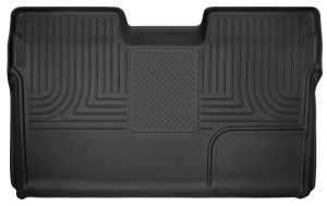 Ford F-150 Floor Mats - Rear - Husky Liners - X-act Contour - Black - `09-`14